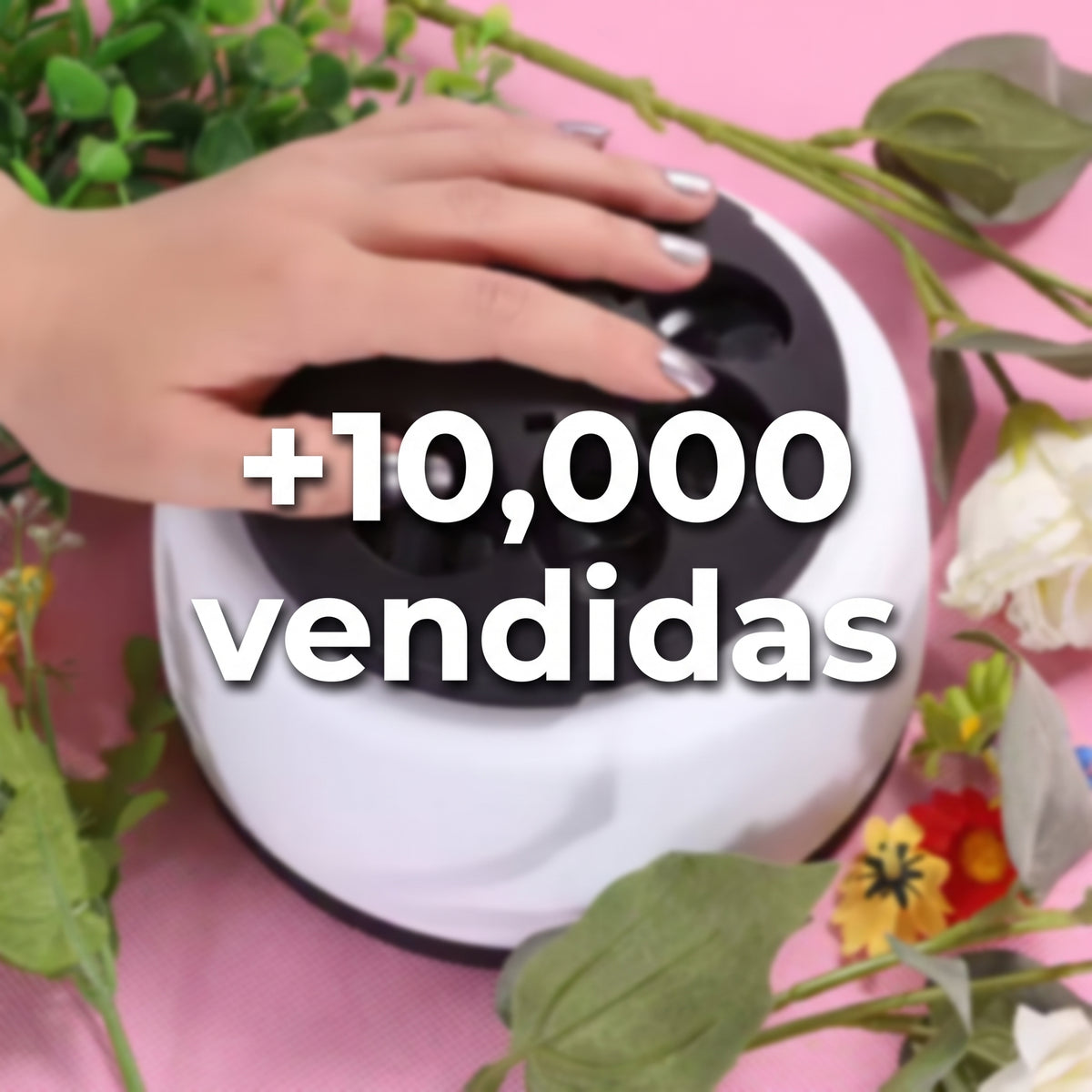 Máquina de Vapor para Remover Esmalte de Uñas
