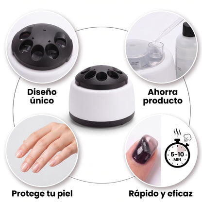 Máquina de Vapor para Remover Esmalte de Uñas